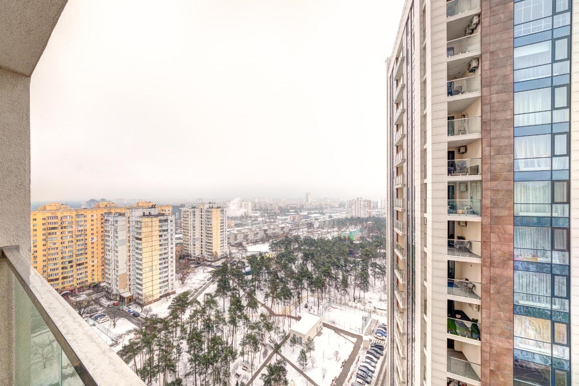 Apartment Voskresenska 18 , Парковые Озера เคียฟ ห้อง รูปภาพ