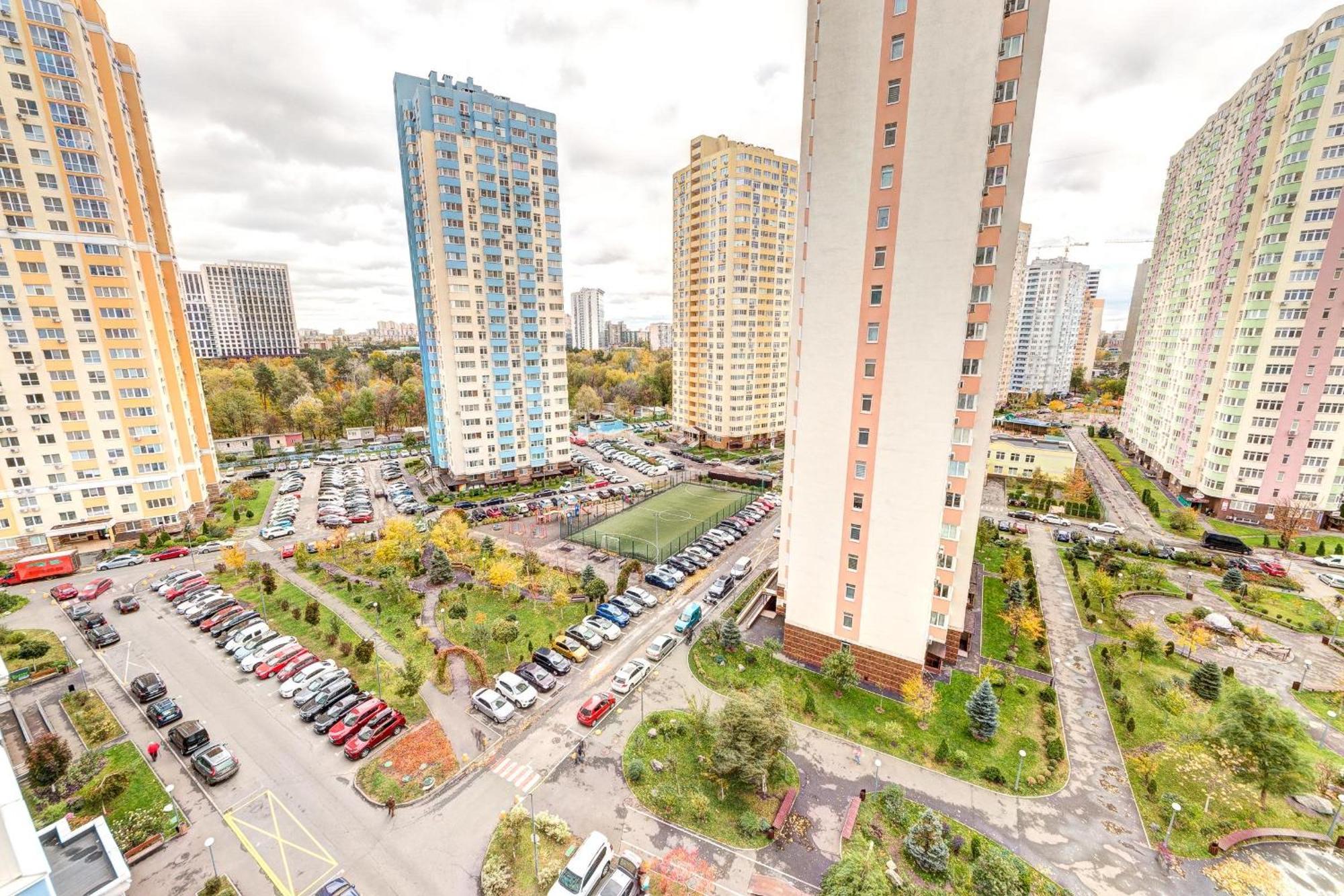 Apartment Voskresenska 18 , Парковые Озера เคียฟ ห้อง รูปภาพ