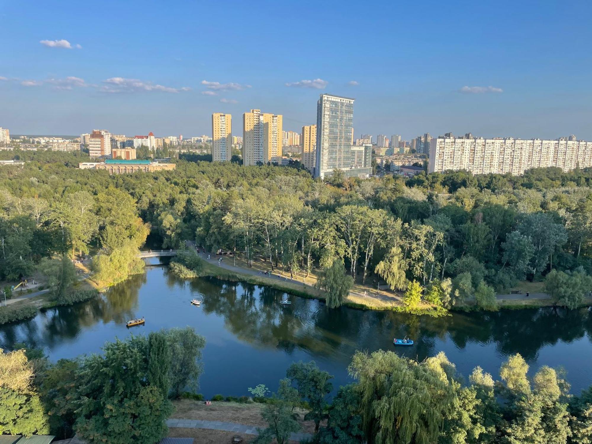 Apartment Voskresenska 18 , Парковые Озера เคียฟ ห้อง รูปภาพ